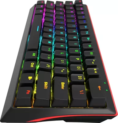Tastierë mekanike Marvo KG962 60% Wired RGB Blue Switch, e zezë