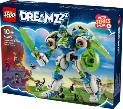 Set ndërtimi LEGO DREAMZzz 71485 Mateo dhe Z-Blob Mech Kalorësi, shumëngjyrësh