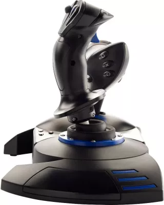 Joystick Thrustmaster T.Flight Hotas 4, PC, PlayStation 4, USB 2.0, i zi, blu