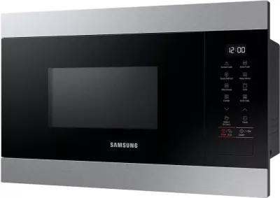 Furrë me mikrovalë e inkorporueshme, Samsung, MG22M8274AT/E2, 22L, grill, 850W, kontroll me prekje, e zezë/inoks