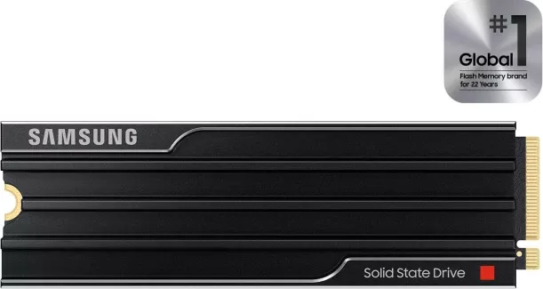SSD NVMe M.2 Samsung 9100 PRO MZ-VAP2T0CW 2TB PCIe 5.0 x4 me heatsink, e zezë