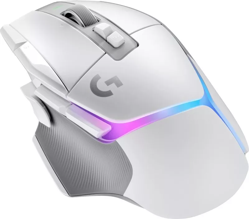 Mausi për lojëra Logitech G502 X Plus, i bardhë