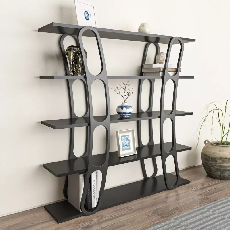 Raft librash Hanah Home, Adar, ngjyrë e zezë