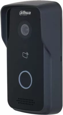 Panel interfoni Dahua VTO2111D-P-S3 2MP PoE me lexues MIFARE RFID, IP65, grafit