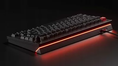 Tastierë gaming magnetike Keychron Lemokey L5 HE (L5W-M1), 75%, US layout, RGB, USB me kabllo 1.8 m, Ultra-Fast Lime Magnetic Switch (green), e zezë