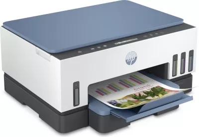 Printer HP Smart Tank 725, USB WiFi, bardhë-kaltër