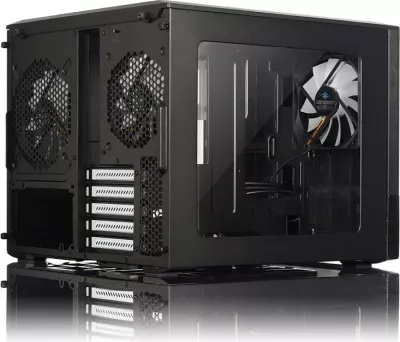 Kasë Fractal Design NODE 804, Cube, micro ATX, e zezë