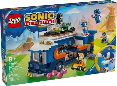 Set LEGO Sonic the Hedgehog Team Sonic Command Truck 77006, 747 pjesë