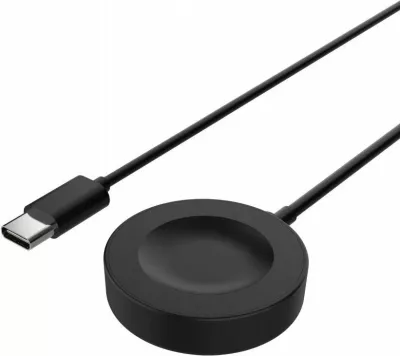 Karikues USB-C Fixed FIXDW-864-C për Huawei Watch, 3W, kabllo 1m, i zi