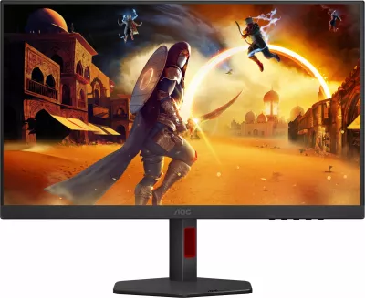 Monitor AOC U27G4R 27 inç IPS HDMI 2.1 DisplayHDR 400, zi/kuqe