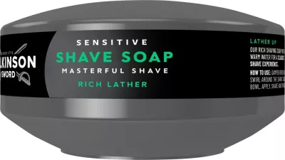 Sapun për rruajtje për meshkuj Wilkinson Sensitive 125g