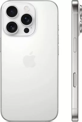 Apple iPhone 16 Pro, 6.3", 256GB, white titanium