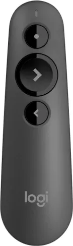 prezantues wireless LOGITECH R500s, laser i kuq, USB receiver + Bluetooth, Graphite thumbnail 2