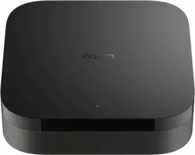 Hub smart home Aqara Hub M3 HM-G01D, Wi‑Fi 2.4/5GHz, Zigbee/Thread, Bluetooth 5.1, PoE, IR, USB‑C, i zi, set 1 copë