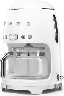 Makinë kafeje me filtër Smeg DCF02WHEU 1.4 L 1050 W 10 filxhanë, e bardhë