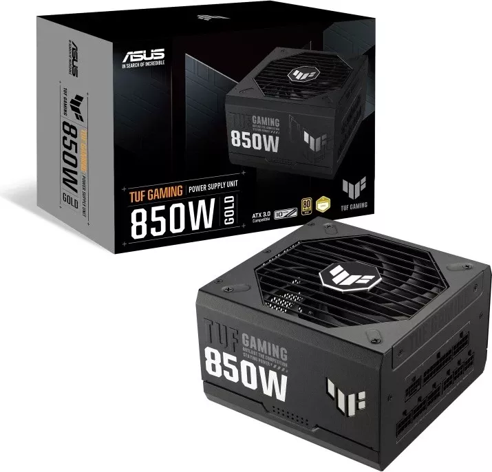 Furnizimi me energji ASUS TUF Gaming 850W Gold, 24-pin ATX, ATX, e Zezë