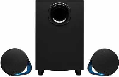 Altoparlantë LOGITECH G560 LIGHTSYNC 2.1, 120W, USB, Bluetooth 4.1, 2 altoparlantë + subwoofer, i zi