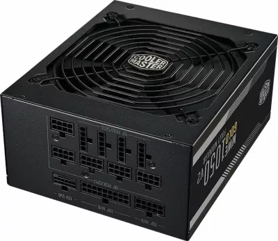 Furnizues rryme Cooler Master MWE Gold V2 1050W ATX 3.1, 80 Plus Gold, modular i plotë, i zi