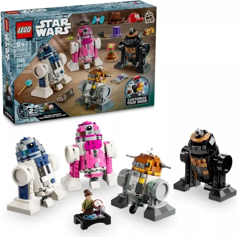Set LEGO Star Wars 75392 Droid Builder, për fëmijë 9+ vjeç