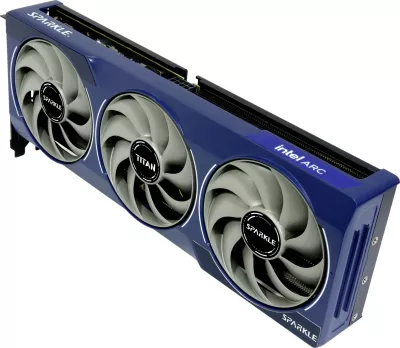 Kartelë grafike Sparkle B580 12GB Intel Arc Titan OC GDDR6, Blu