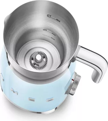 Makineri shkumë qumështi SMEG MFF11PBEU, 500W, pastel blu