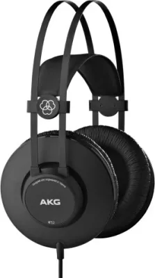 Kufje AKG K52 me kabllo, për skenë/studio, të zeza
