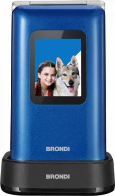 Celular Brondi Amico Prezioso DS, blu