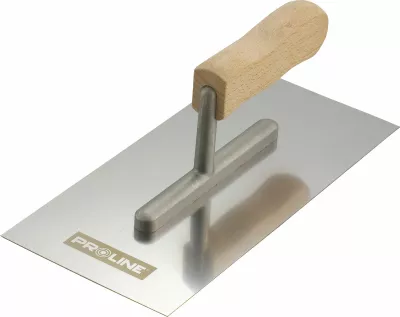 Hekur suvatimi PROLINE 61537 480x130mm, çelik inox, dorezë druri