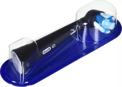Furçë dhëmbësh elektrike Braun Oral-B iO Series 9 Duo Pack, me bateri të integruar, e zezë dhe rozë, set prej 2 copësh