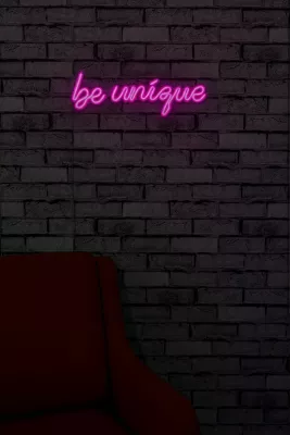 Dekor dritash LED plastike, ngjyrë rozë, Be Unique