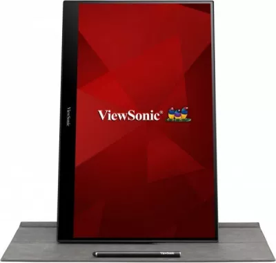 Monitor portativ ViewSonic TD1655 16:9 FHD IPS Touch 15.6" silver