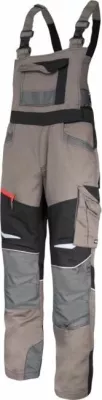 Pantallona pune me bretele LAHTI PRO L4060902, M, kaki-zi