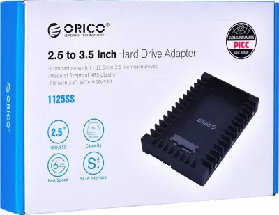 Adapter montimi 2.5" në 3.5" Orico 1125SS-V1-BK-EP, i zi