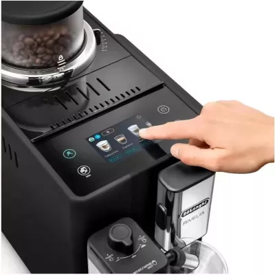 Aparat kafeje DeLonghi Rivelia EXAM 440.55.B automatik, zi, 250g
