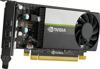 Kartelë grafike PNY T400, 4 GB, GDDR6, PCI Express x16 3.0, e zezë