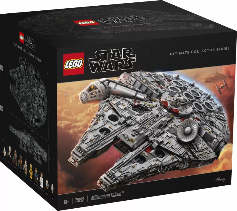 Set ndërtimi LEGO Star Wars Millennium Falcon 75192, 7541 copa, 13.6 kg