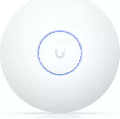 Access point Ubiquiti Unifi U7-LR, WiFi-7, 160m², bardhë