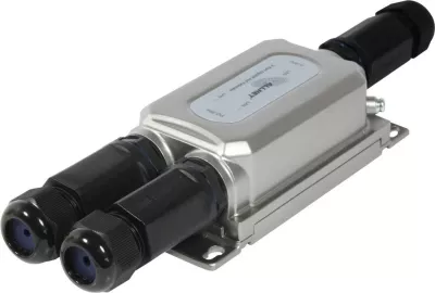 Repeater rrjeti ALLNET ALL-PR2013O-30W, 1000 Mbit/s, Ethernet LAN, e zezë, argjend