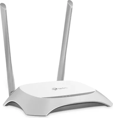 Router TP-LINK TL-WR840N me dy antena, e bardhë
