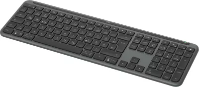 Tastierë Logitech 920-012451, full-size, pa tela, Bluetooth + RF, QWERTZ, graphite