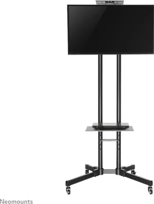 Karrocë portabile për TV Neomounts PLASMA-M1700E, deri 70", rregullim lartësie, ngjyrë e zezë