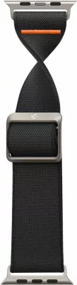 Rrip Spigen Fit Lite Ultra për Apple Watch 4/5/6/7/8/9/SE/Ultra (42/44/45/49 mm), i zi
