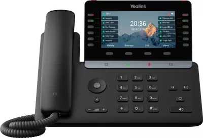 Telefon VoIP Yealink SIP-T85W, ekran 5.5", Wi‑Fi, Bluetooth, 2x Gigabit Ethernet, i zi