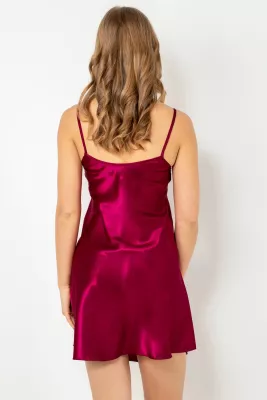 Babydoll Jumeon, ngjyrë e kuqe Claret, 001-018568