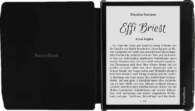 Mbështjellës PocketBook Era Shell për e-reader 7" i zi