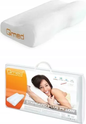 Jastëk ortopedik Qmed Standard Plus, MDH, Ecru