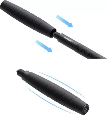 Selfie stick Insta360 Cinscavg për kamera, i zi