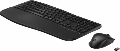 Set tastierë + maus HP 680 Comfort Dual-Mode 8T6L6AA, DE layout, 6 butona, me wrist rest, i zi