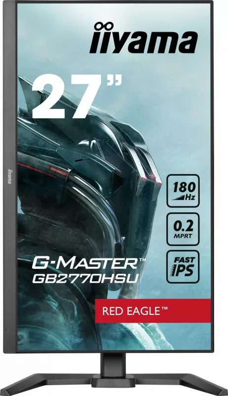 Monitor iiyama G-MASTER GB2770HSU-B6 27", Full HD, FAST IPS, 180Hz, 0.2ms, i zi