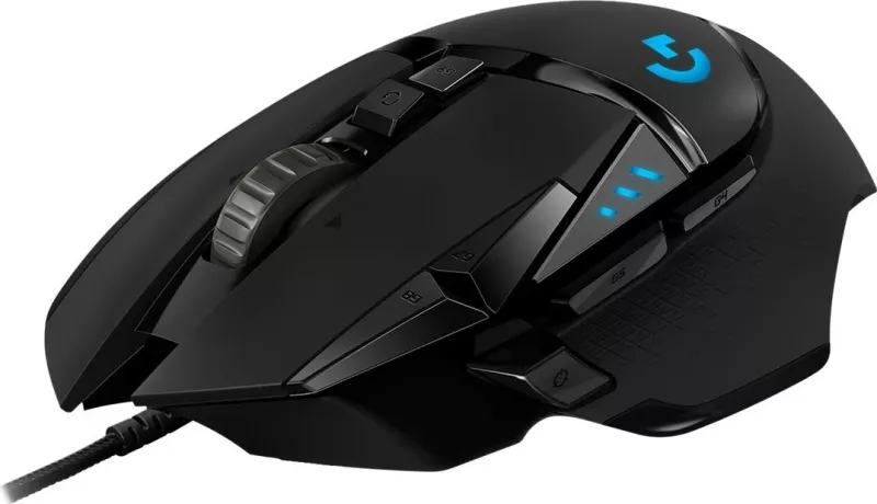 Maus Logitech G G502 HERO, Optik, USB Type-A, 25600 DPI, 1 ms, i zi